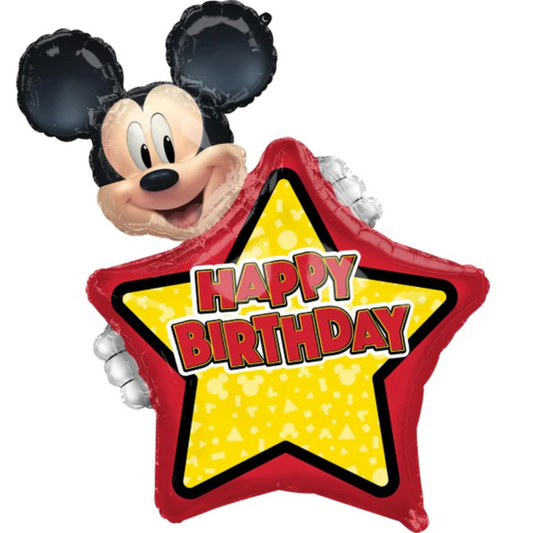 FOIL FIGURE - HB MICKEY MOUSE FOREVER PERSONALIZED 33" ANAGRAM (PKG)