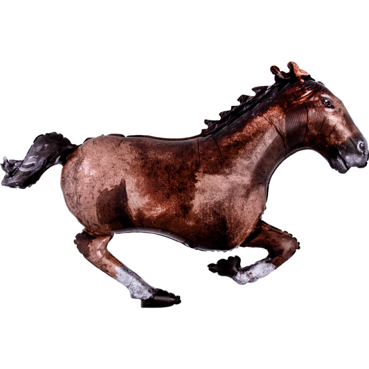 FOIL FIGURE - GALLOPING HORSE 40" ANAGRAM (PKG)
