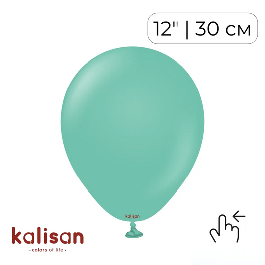 Kalisan 12" Sea Green (100 psc)