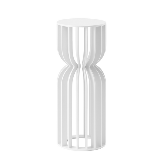 Wooden Cylinder Pedestal Stand - Painted (1 pc)