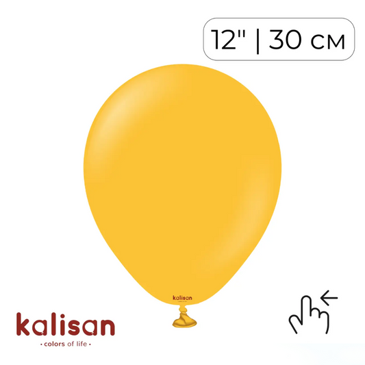 Kalisan 12" Amber (100 psc)