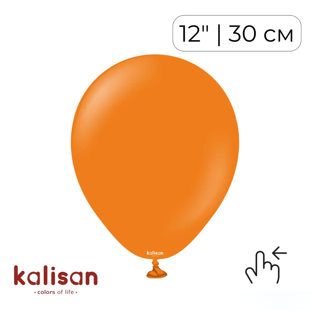 Kalisan 12" Orange (100 psc)