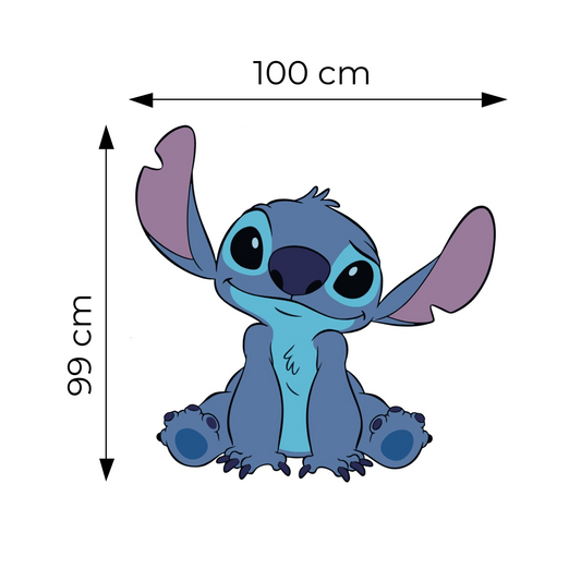 Sticker for Cardboard Cutout - Stitch 99 x 100 cm (1 pc)