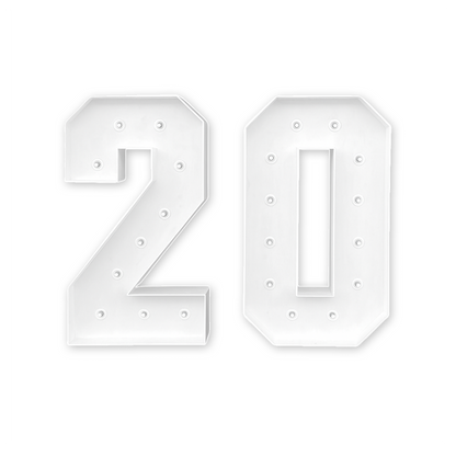 Wooden Number "0, 2, 3, 4, 5, 6, 7, 8, 9" (1pc)