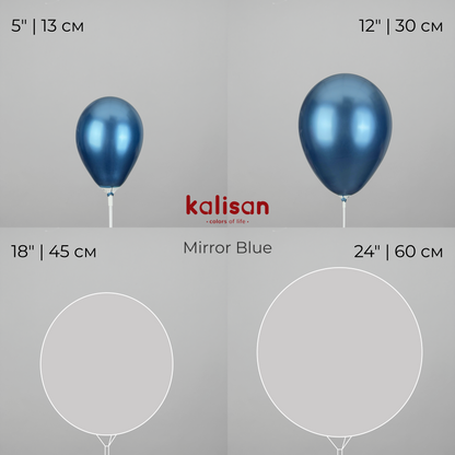 Kalisan 5" | Mirror 103 Blue (100 pcs)