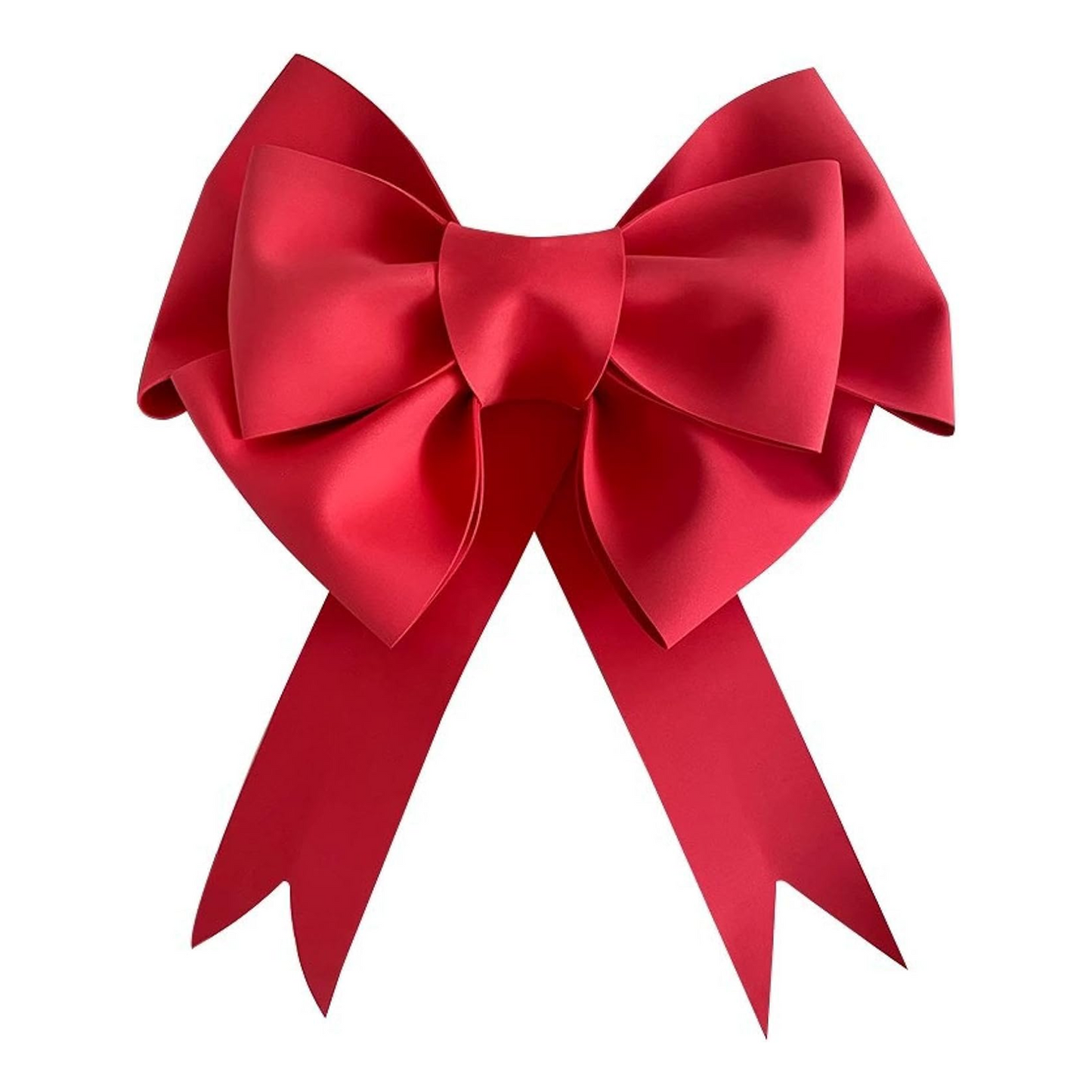 04 Large Foamiran Bow - Red