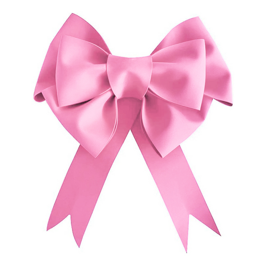 02 Large Foamiran Bow - Pink