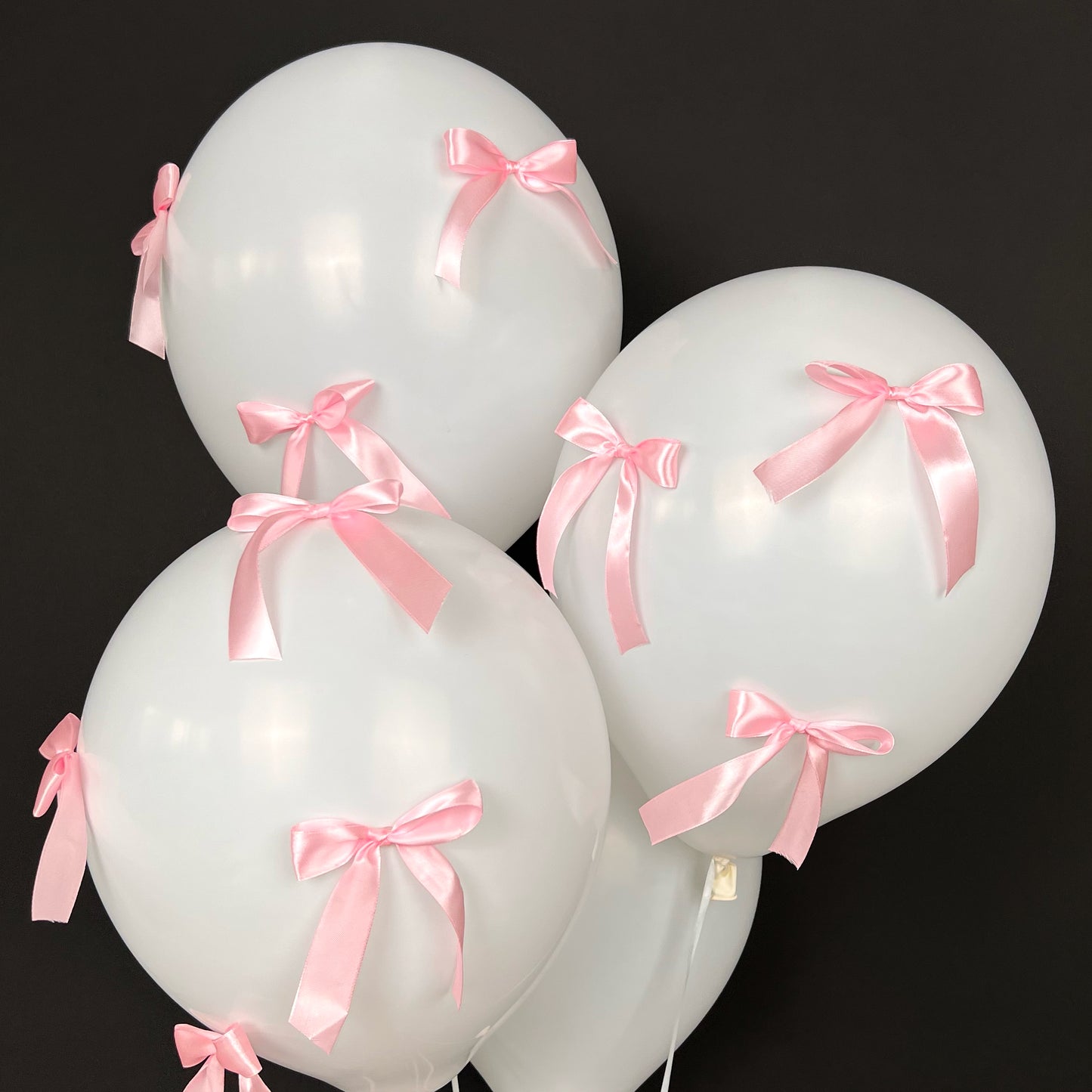 Satin Bow Set 008 Pink | 25 mm (25 pcs)