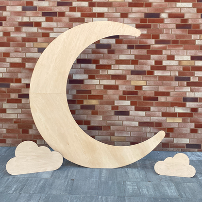 Wooden Moon - Unpainted (1 pc)
