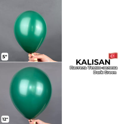 Kalisan 12" Dark Green (100 psc)