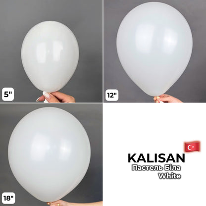 Kalisan 18" White (25 psc)