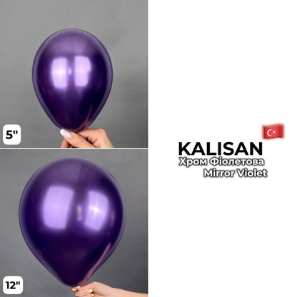 Kalisan 12" Mirror Violet (50 psc)