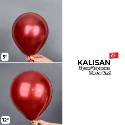 Kalisan 12" Mirror Red (50 psc)