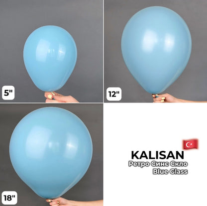 Kalisan 12" Blue Glass (100 psc)