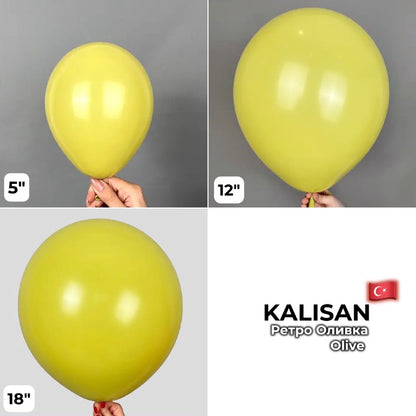 Kalisan 12" Olive (100 psc)