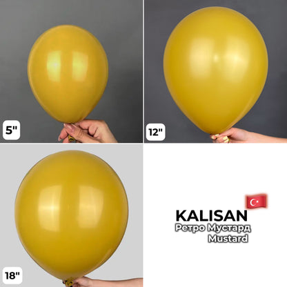 Kalisan 12" Mustard (100 psc)