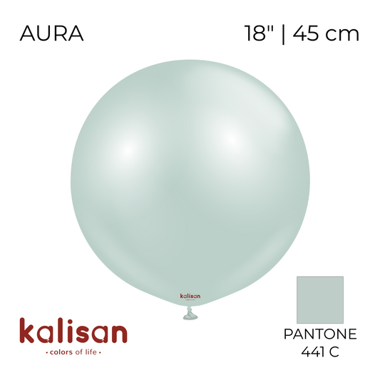 Kalisan 18" | Aura 122 Ice Mint (25 pcs)
