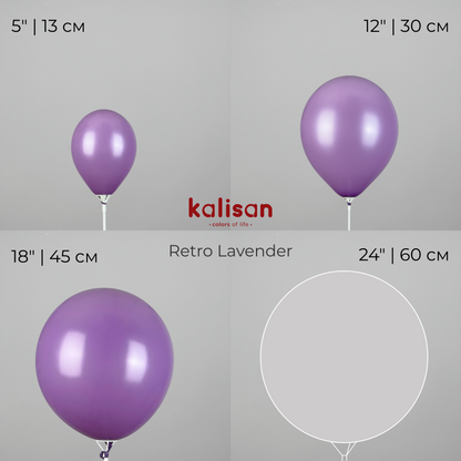 Kalisan 18" | Retro 35 Lavender (25 pcs)