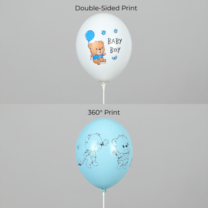 Print 103 Belbal 12” | “Baby Boy on White and Blue” - Assorted (1 pc)