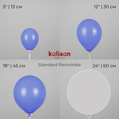 Kalisan 5" | Standard 72 Periwinkle (100 pcs)