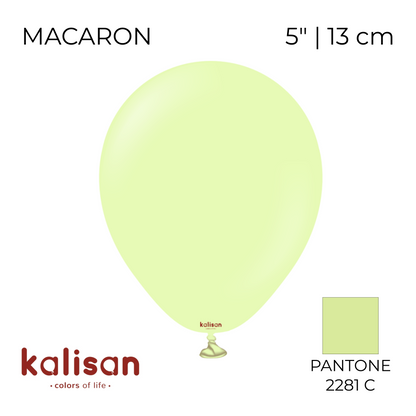 Kalisan 5" | Macaron 71 Pistachio (100 pcs)