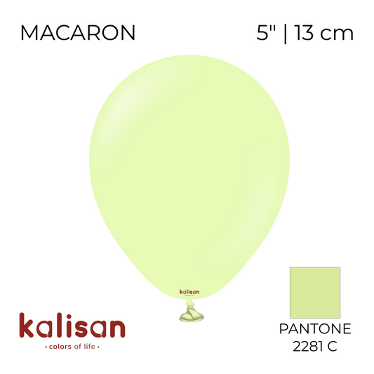 Kalisan 5" | Macaron 71 Pistachio (100 pcs)