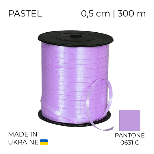 Curling Mylar Ribbon Tapex Pastel Lilac | 0,5/300 (1 pc)