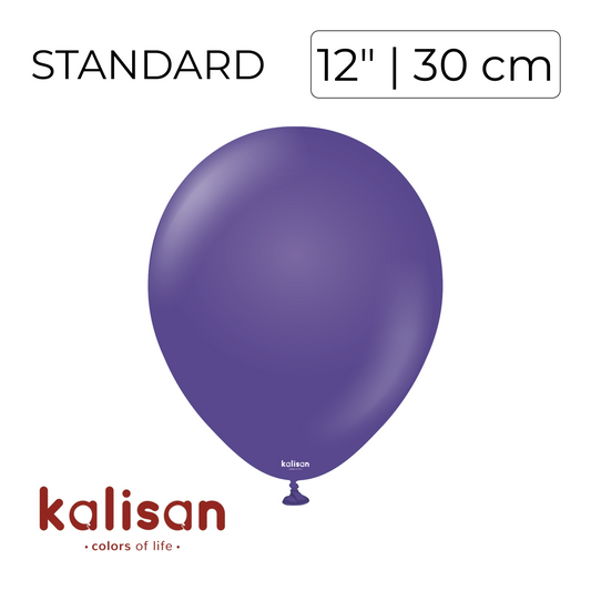 Kalisan 12" | Standard Violet (100 pcs)