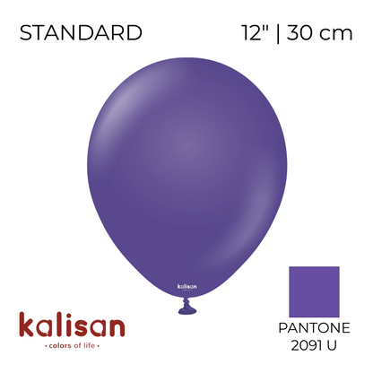 Kalisan 12" | Standard 36 Violet (100 pcs)