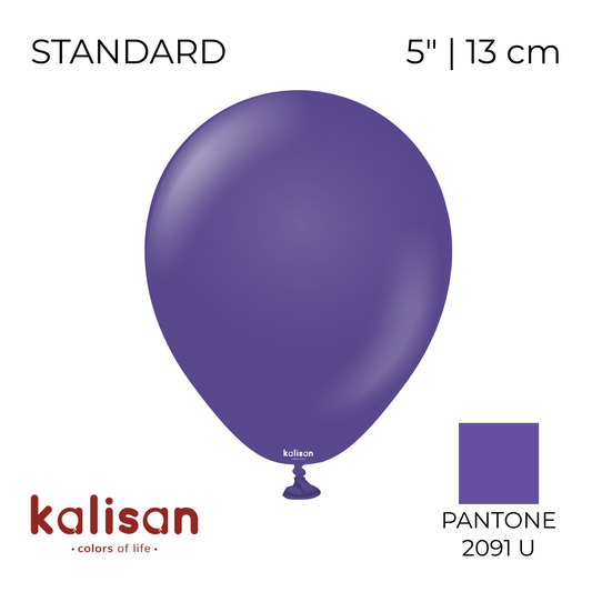 Kalisan 5" | Standard 36 Violet (100 pcs)