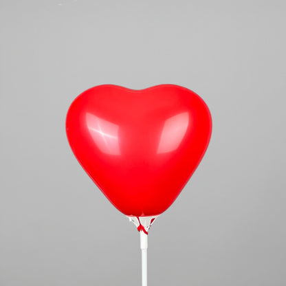 Gemar 6" Heart | Standard 045 Red (100 pcs)