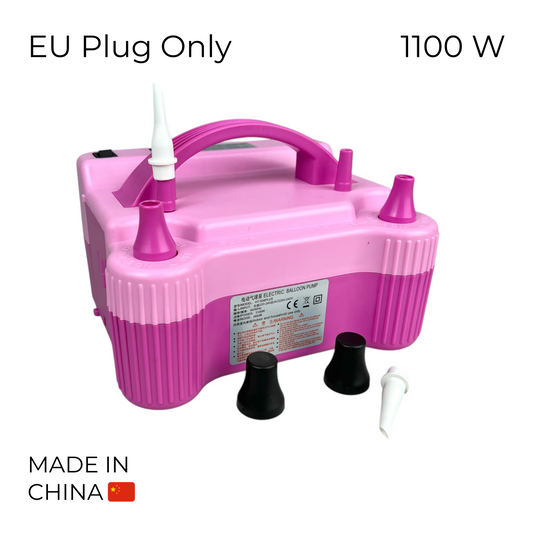 Balloon Air Inflator HT508 Plus for Double Stuff | 1100W - Pink (1 pc)