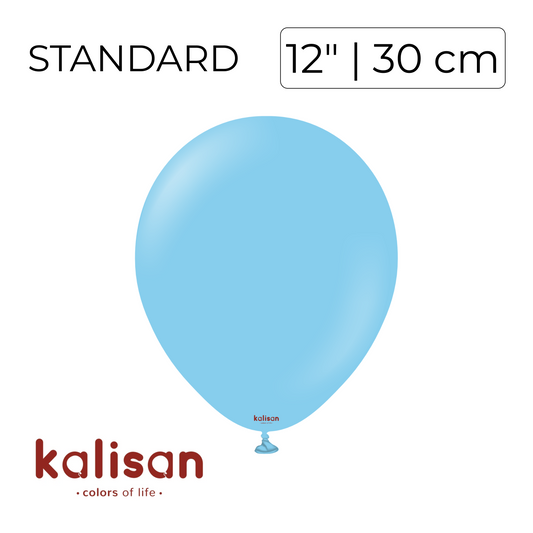 Kalisan 12" | Standard Baby Blue (100 pcs)