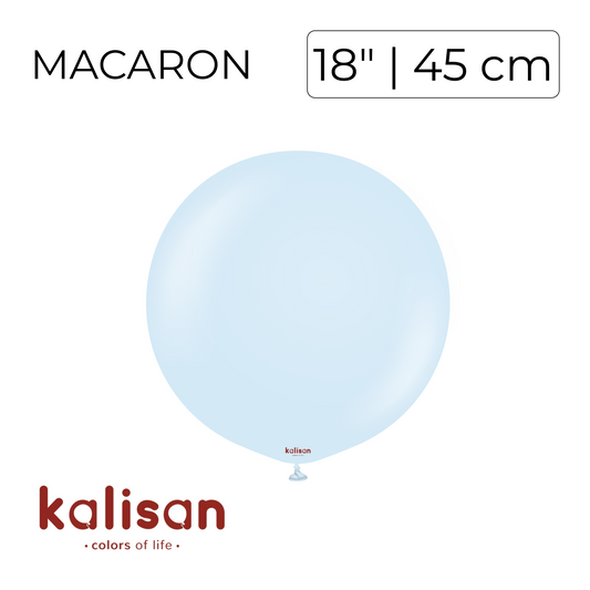 Kalisan 18" | Macaron Baby Blue (25 pcs)