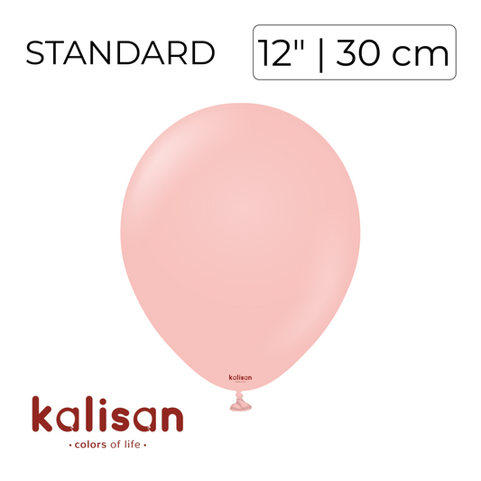 Kalisan 12" | Standard Baby Pink (100 pcs)