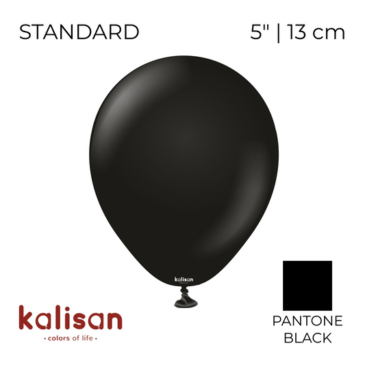 Kalisan 5" | Standard 50 Black (100 pcs)