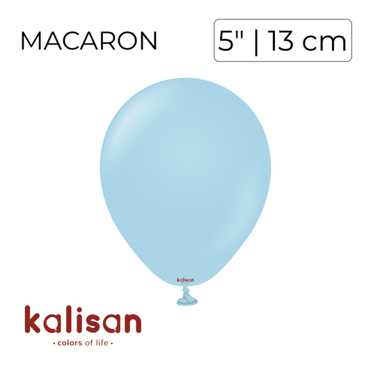 Kalisan 5" | Macaron Blue (100 pcs)