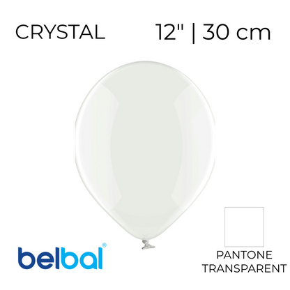Belbal 12” | Crystal 038 Clear (50 pcs)