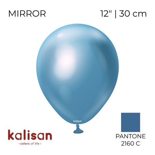 Kalisan 12" | Mirror 103 Blue (50 pcs)