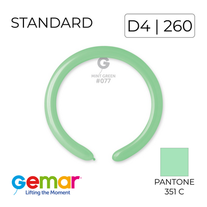 Gemar 260 | Standard 077 Mint Green (100 pcs)