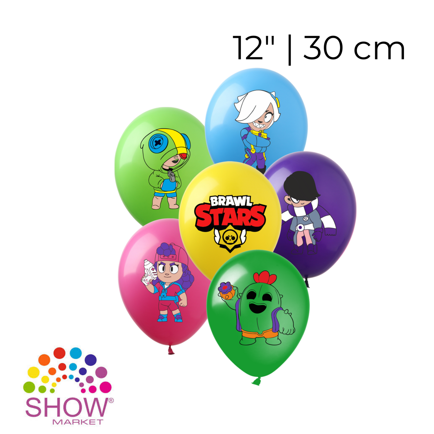 Print 136 Art-show 12” | “Brawl Stars Characters” - Assorted (1 pc)