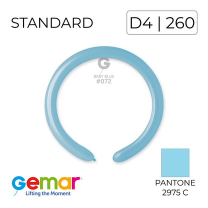 Gemar 260 | Standard 072 Baby Blue (100 pcs)