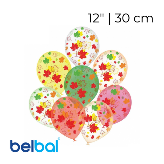 Print 422 Belbal 12” | “Maple Leaves on Crystal” - Assorted (1 pc)