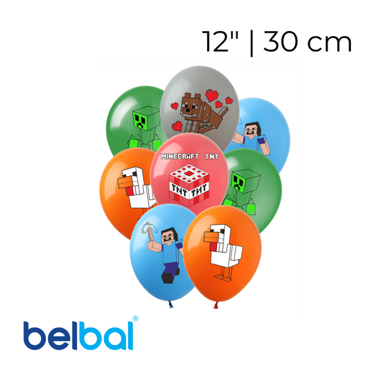 Print 062 Belbal 12” | “Minecraft” - Assorted (1 pc)