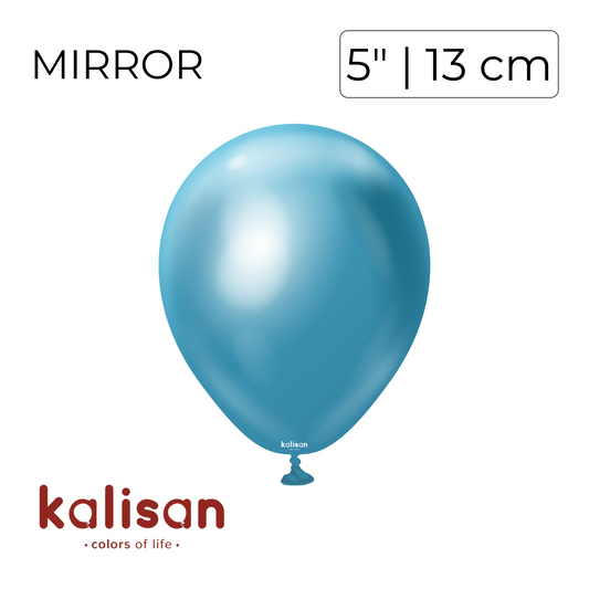 Kalisan 5" | Mirror Blue (100 pcs)