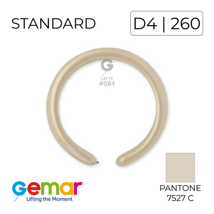 Gemar 260 | Standard 084 Latte (100 pcs)