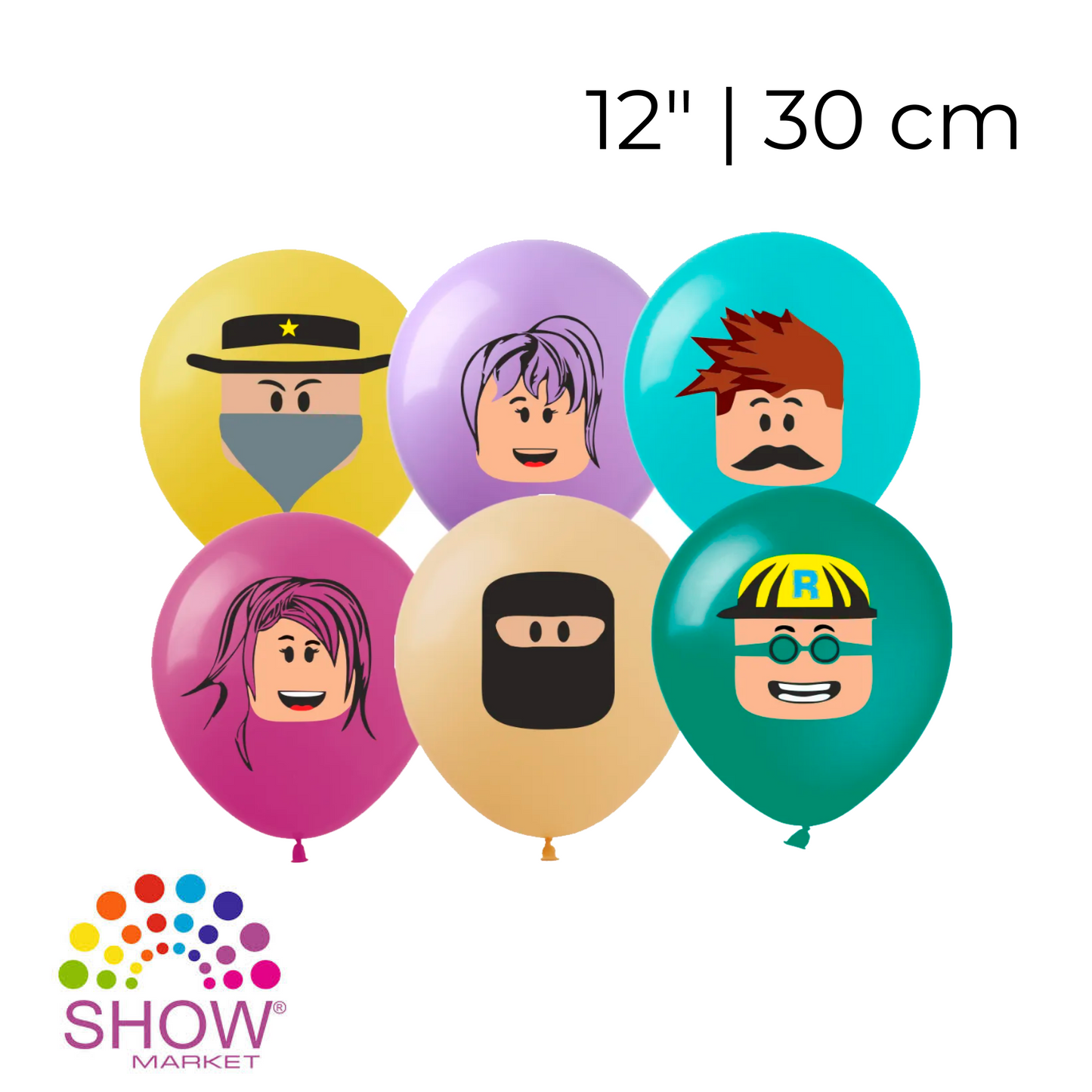 Print 170 Art-show 12” | “ Roblox” - Assorted (1 pc)
