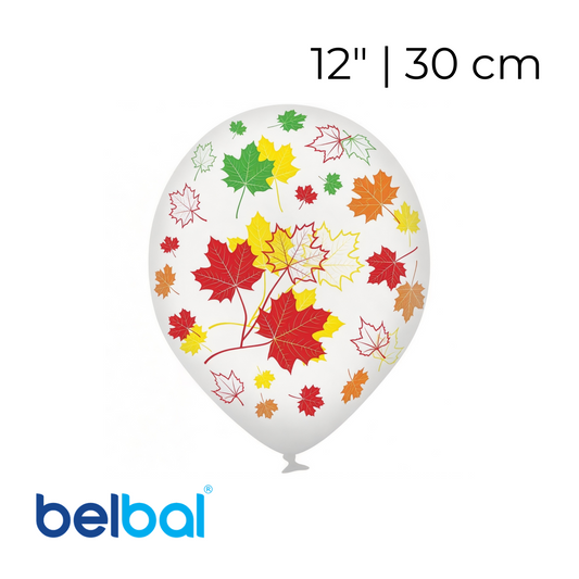 Print 420 Belbal 12” | “Maple Leaves on Transparent.” (1 pc)