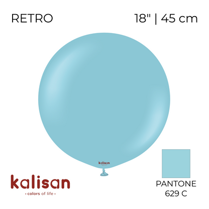 Kalisan 18" | Retro 18 Blue Glass (25 pcs)