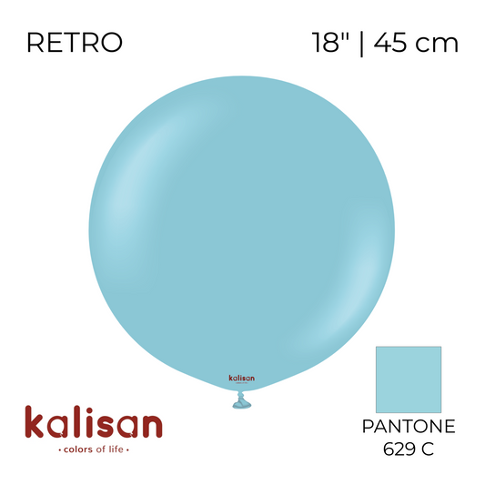 Kalisan 18" | Retro 18 Blue Glass (25 pcs)